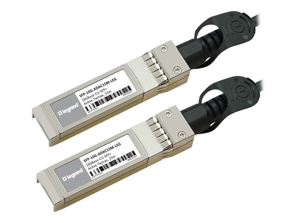 C2G 10GBase-CU direct attach cable - 49 ft - silver