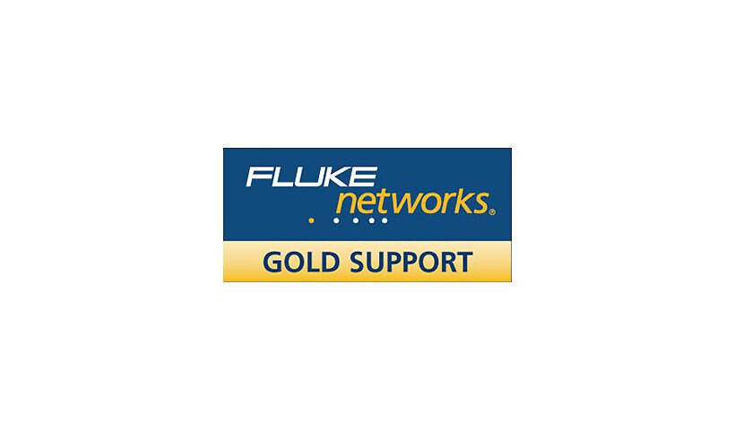 Fluke Networks Gold Support extended service agreement - 1 year - shipment
