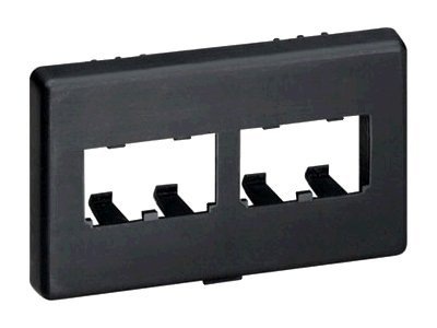 Panduit MINI-COM Snap-On Modular Furniture Faceplate - faceplate