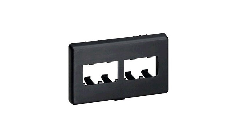 Panduit MINI-COM Snap-On Modular Furniture Faceplate - faceplate