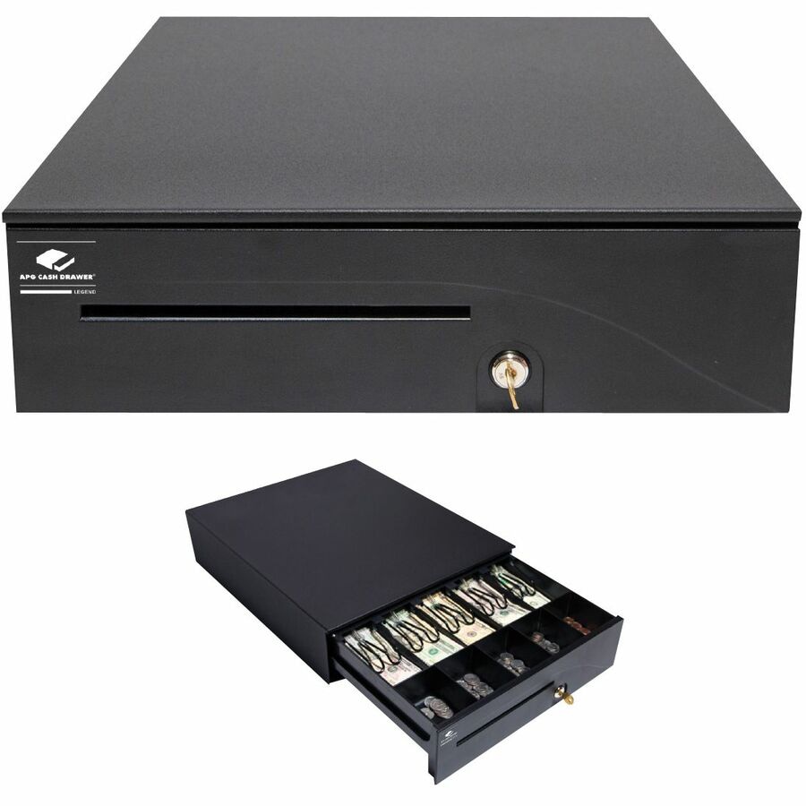 Thumbnail 2 of 8 for apg Cash Drawer Heavy Duty Series 100 Cash Drawer: T320-BL1616
