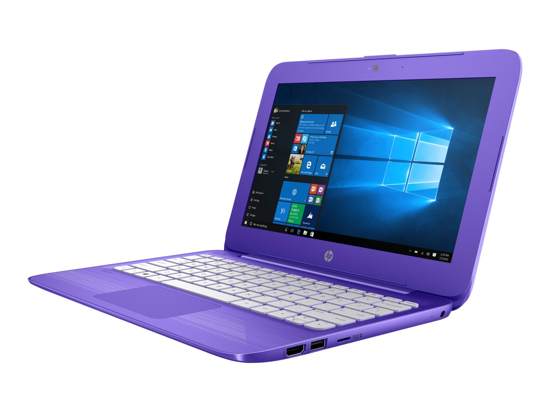 HP Stream 11-y020nr - 11.6" - Celeron N3060 - 4 GB RAM - 32 GB SSD - US