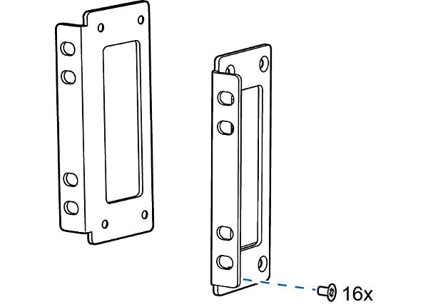 Juniper Rack Mount Kit for SRX3400