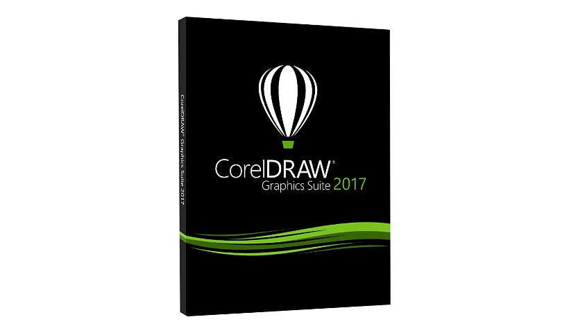 CorelDRAW Graphics Suite 2017 - box pack (upgrade) - 1 user