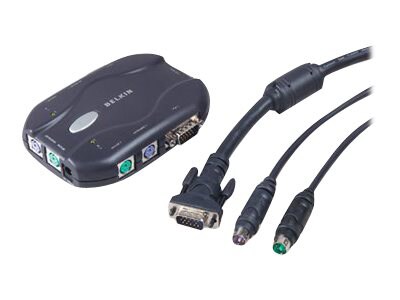 Belkin 2-Port PS/2 KVM Switch w/cables
