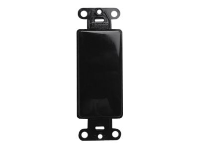 Leviton QuickPort Decora Multimedia Insert - modular insert (blank)