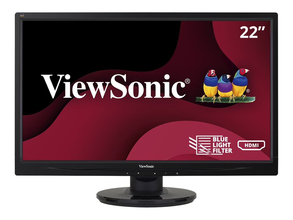 ViewSonic VA2246mh-LED - LED monitor - Full HD (1080p) - 22"