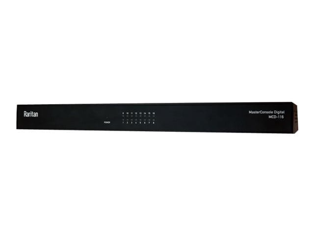 Raritan MasterConsole Digital MCD-116 - KVM switch - 16 ports - rack-mountable