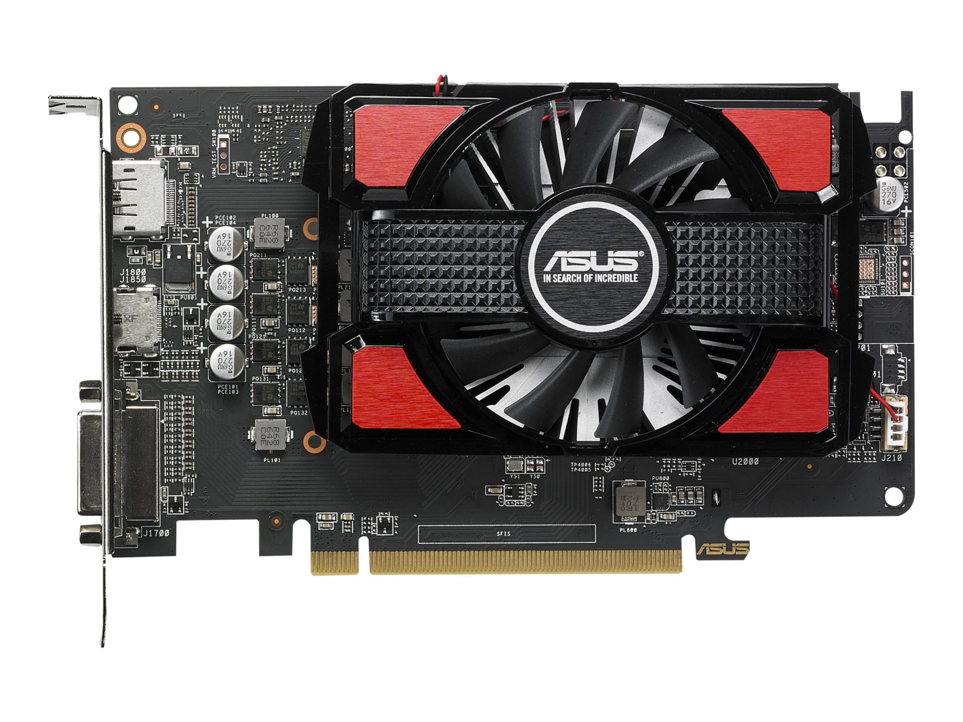 ASUS RX550-4G - graphics card - Radeon RX 550 - 4 GB