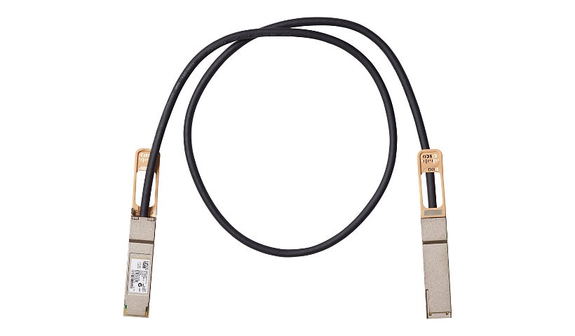 Cisco 100GBASE-CR4 Passive Copper Cable - câble à attache directe - 1 m