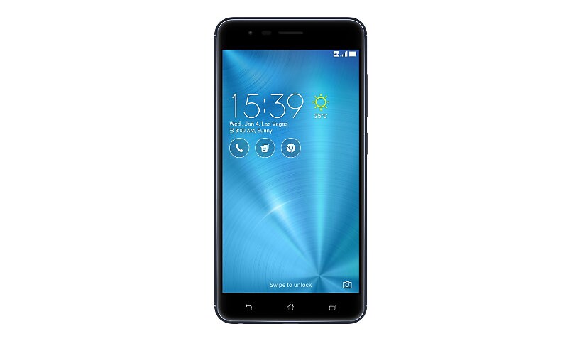 Asus ZenFone 3 Zoom (ZE553KL) - navy black - 4G smartphone - 32 GB - GSM -