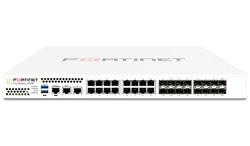 Fortinet FortiGate 300E - Enterprise Bundle - security appliance - with 1 y
