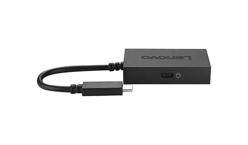 Lenovo USB C to VGA Plus Power Adapter - external video adapter