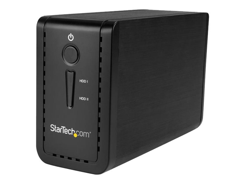 StarTech.com 2-Bay 3.5" HDD Enclosure with RAID - USB 3.1 - SATA (6Gbps) - Dual 3.5" HDD/SSD/SSHD External Drive