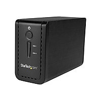 StarTech.com 2-Bay 3,5" HDD Enclosure - RAID - USB 3.1 - SATA - USB-C/USB-A