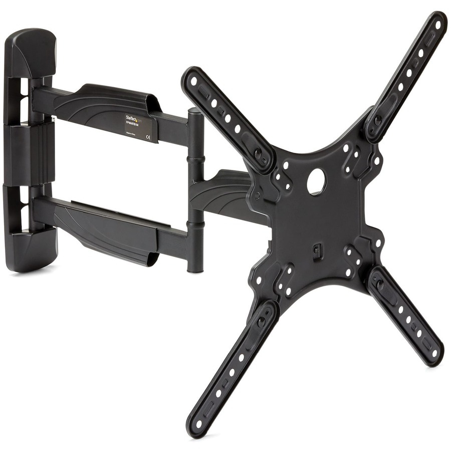 StarTech.com Full Motion TV Wall Mount for 32-55 inch VESA Display - Heavy Duty Articulating Adjustable Flat Screen TV