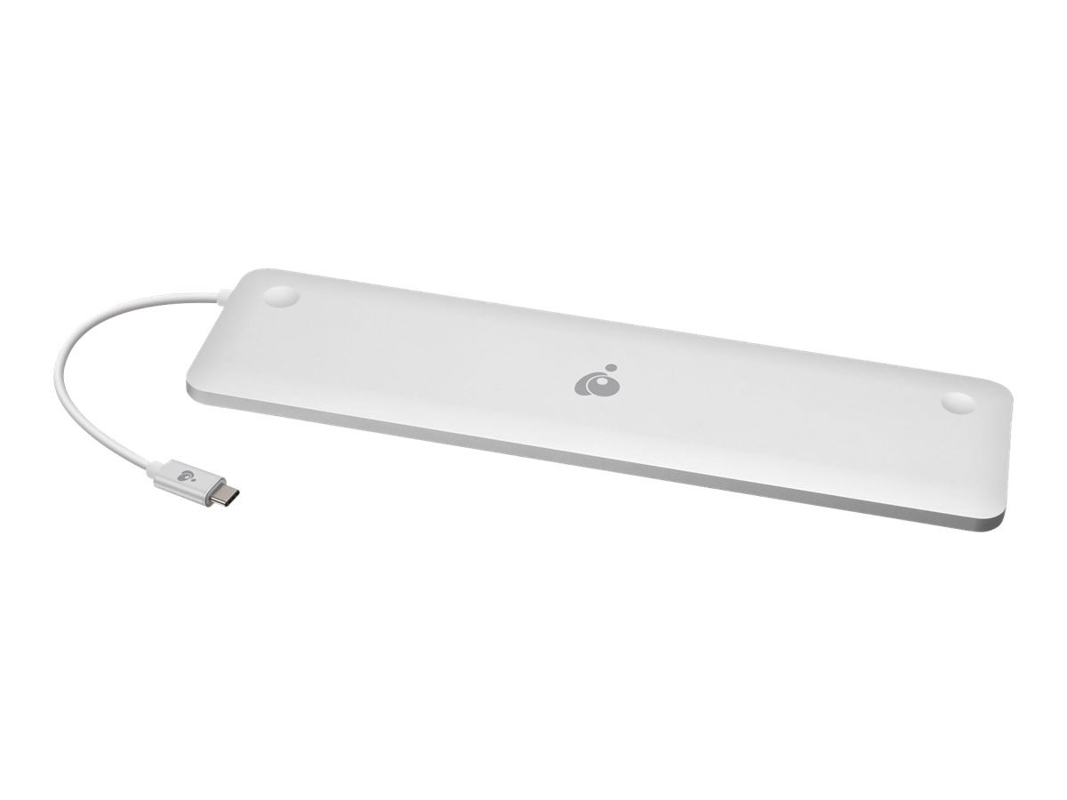 IOGEAR USB-C Ultra-Slim Dual Display Docking Station with Power Delivery -