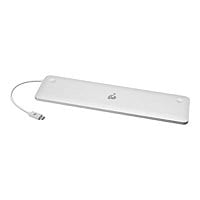 IOGEAR USB-C Ultra-Slim Dual Display Docking Station with Power Delivery -