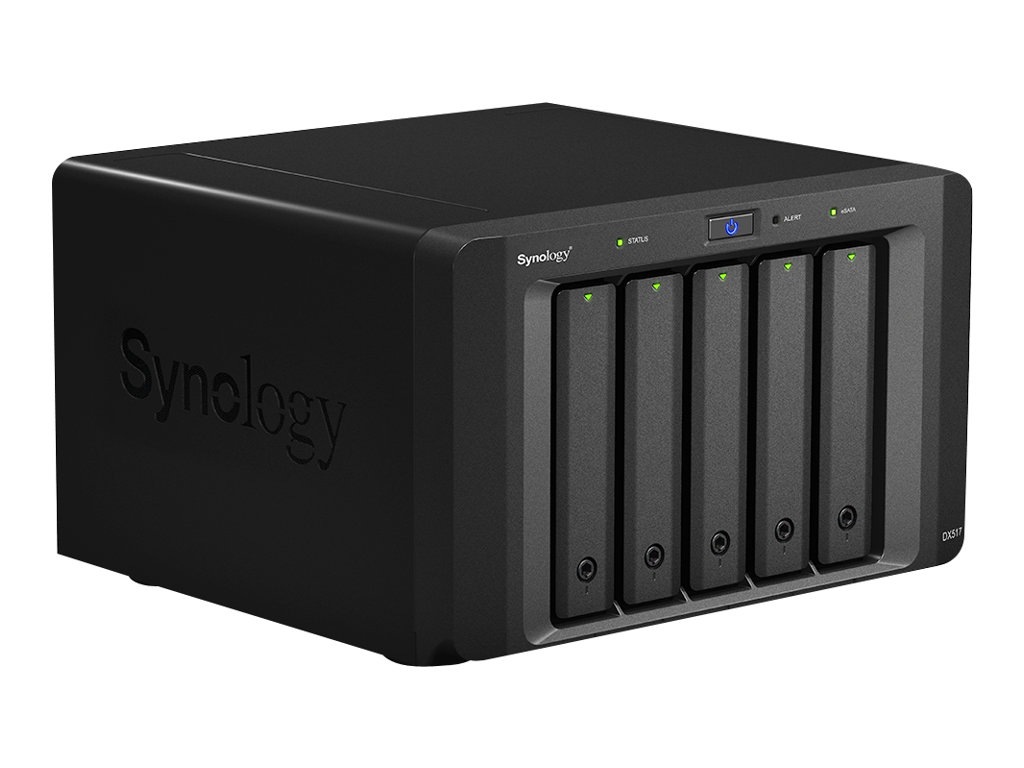 Thumbnail 4 of 11 for Synology DX517 - storage enclosure - TAA Compliant