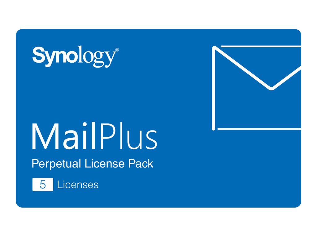 Synology MailPlus License Pack - license - 5 email accounts
