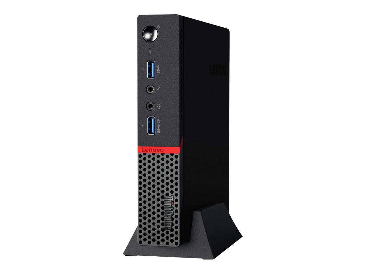 Lenovo ThinkCentre M910x - tiny desktop - Core i5 7600 3.5 GHz - 8 GB - 256 GB