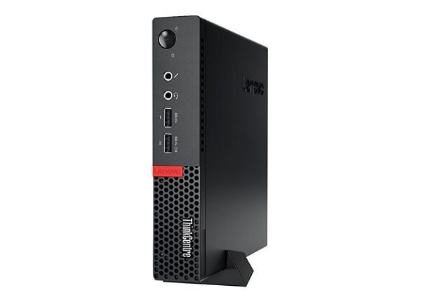 Lenovo ThinkCentre M910q - tiny desktop - Core i7 7700T 2.9 GHz - 8 GB - 256 GB - with External Optical Box