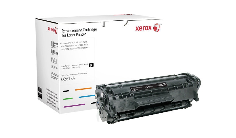 Xerox - black - toner cartridge (alternative for: HP Q2612A)
