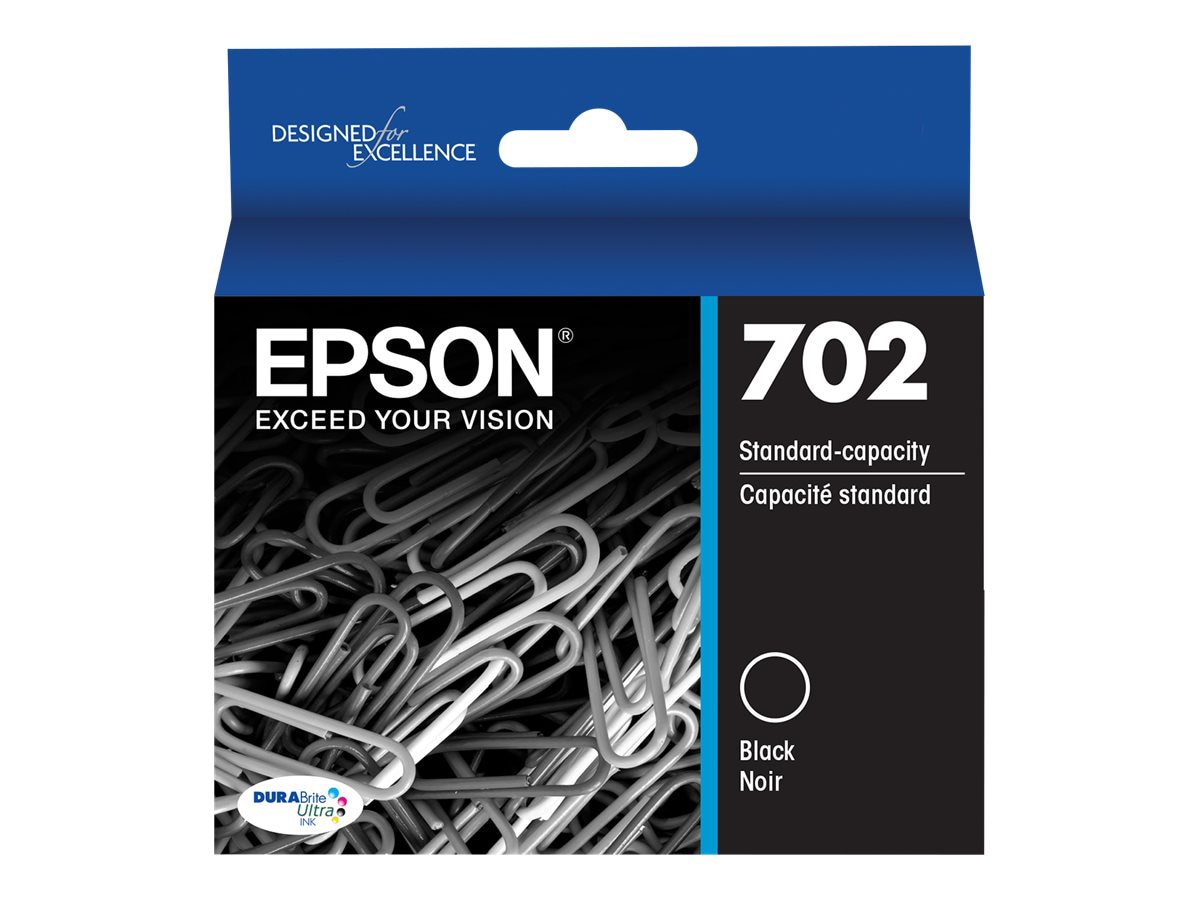 Epson 702 With Sensor - black - original - ink cartridge