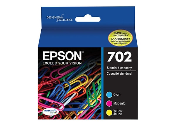 Epson Ink Cartridges Genuine Various Types Expiry Dates Cyan Yellow Magenta Work 