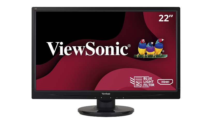 ViewSonic VA2246mh-LED - LED monitor - Full HD (1080p) - 22"