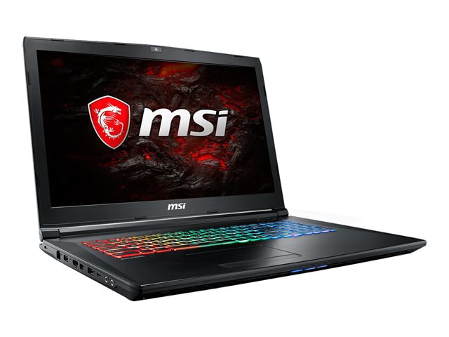 MSI GP72X Leopard Pro-622 - 17.3" - Core i7 7700HQ - 16 GB RAM - 256 GB SSD + 1 TB HDD
