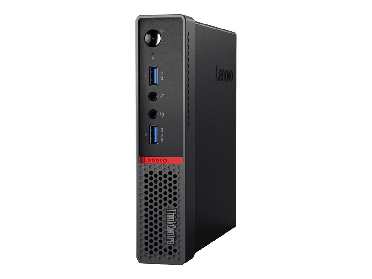 Lenovo ThinkCentre M600 - tiny desktop - Celeron N3010 1.04 GHz - 4 GB - 32 GB