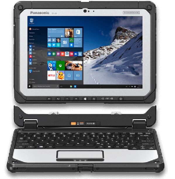 Panasonic Toughbook CF-20 M5-6Y57 256GB SSD 8GB RAM Windows 10 Pro
