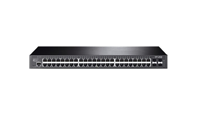 TP-Link JetStream T2600G-52TS - switch - 48 ports - managed - rack-mountabl