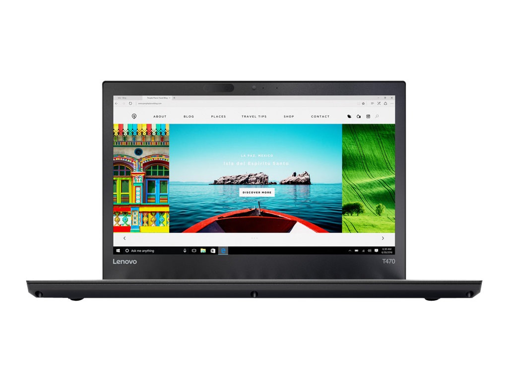 Lenovo ThinkPad T470 - 14" - Core i7 7600U - 8 GB RAM - 256 GB SSD