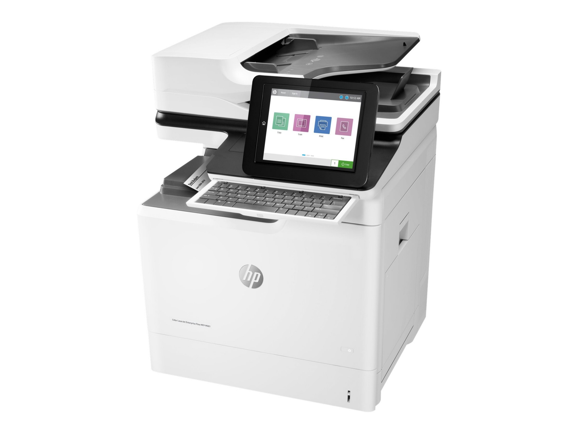 HP LaserJet Enterprise Flow MFP M681f - multifunction printer - color
