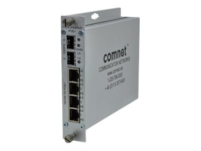 COMNET CNGE2FE4SMSPOEHO - switch - 6 ports - managed - rack-mountable