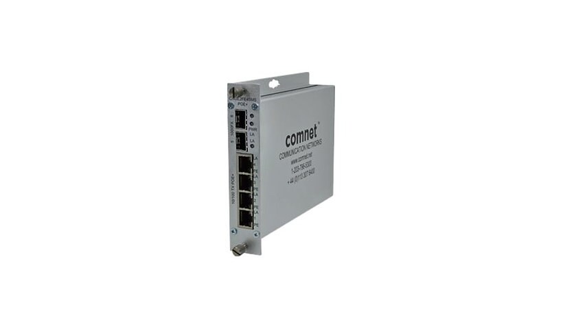COMNET CNGE2FE4SMSPOEHO - switch - 6 ports - managed - rack-mountable