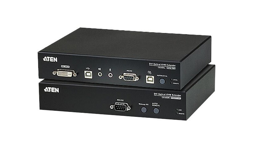 ATEN CE 690 Local and Remote Units - KVM / audio / serial / USB extender
