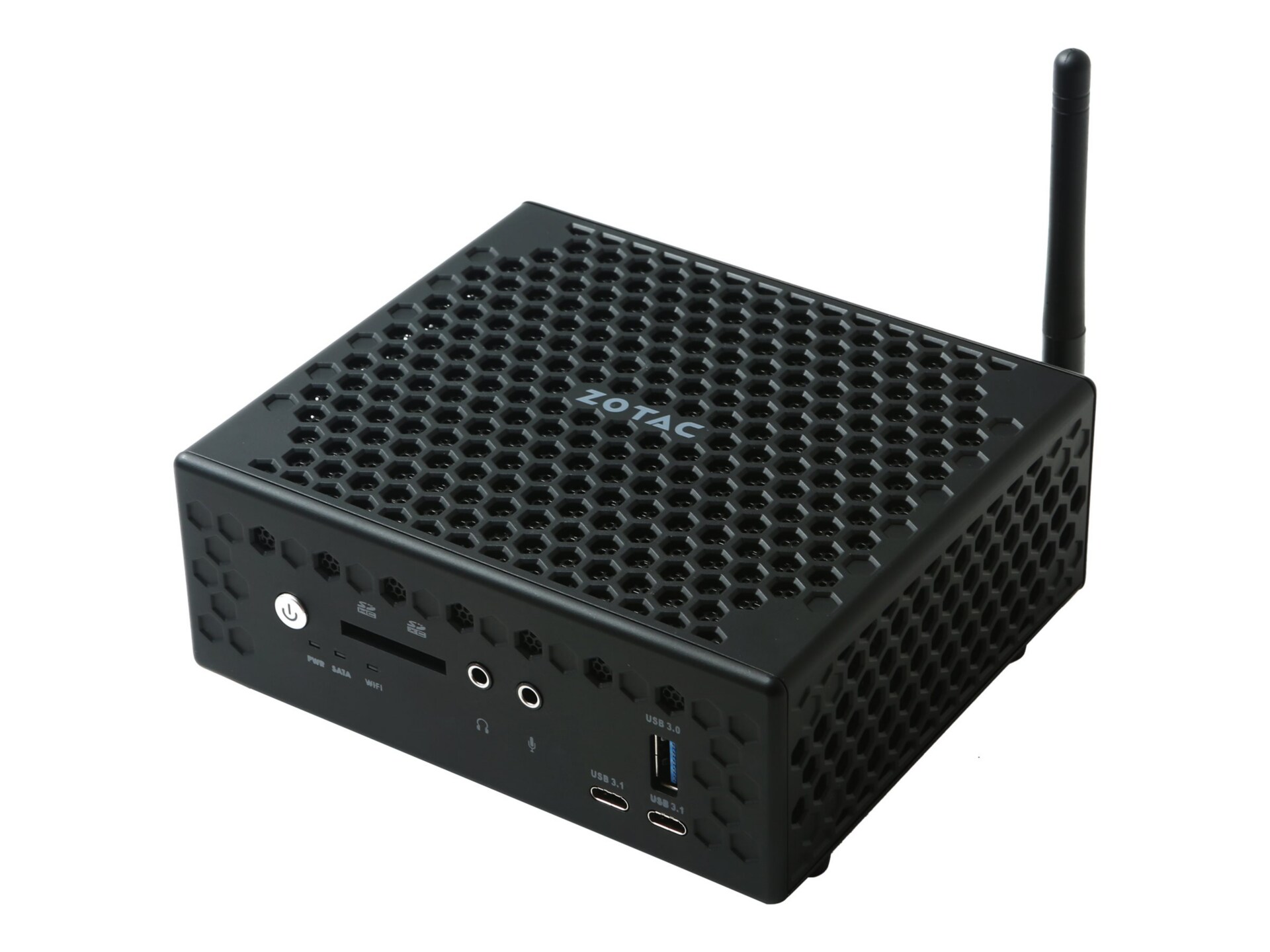 ZOTAC ZBOX nano CI527 - C Series - mini PC - Core i3 7100U 2.4 GHz - 0 MB