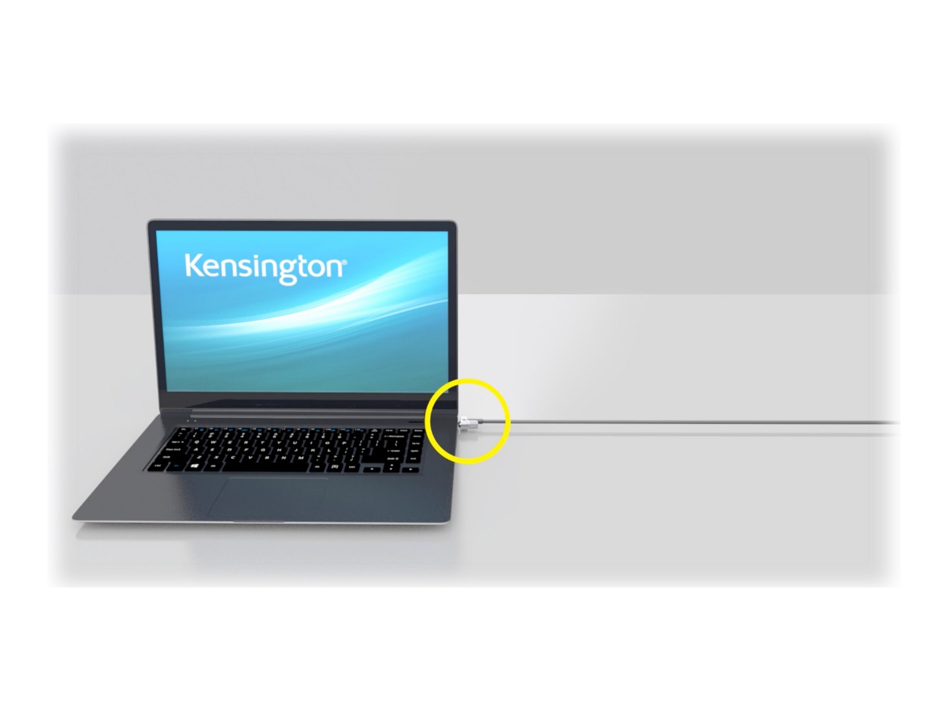 Thumbnail 5 of 6 for Kensington MicroSaver 2.0 Portable Keyed Laptop Lock - Master Keyed securit