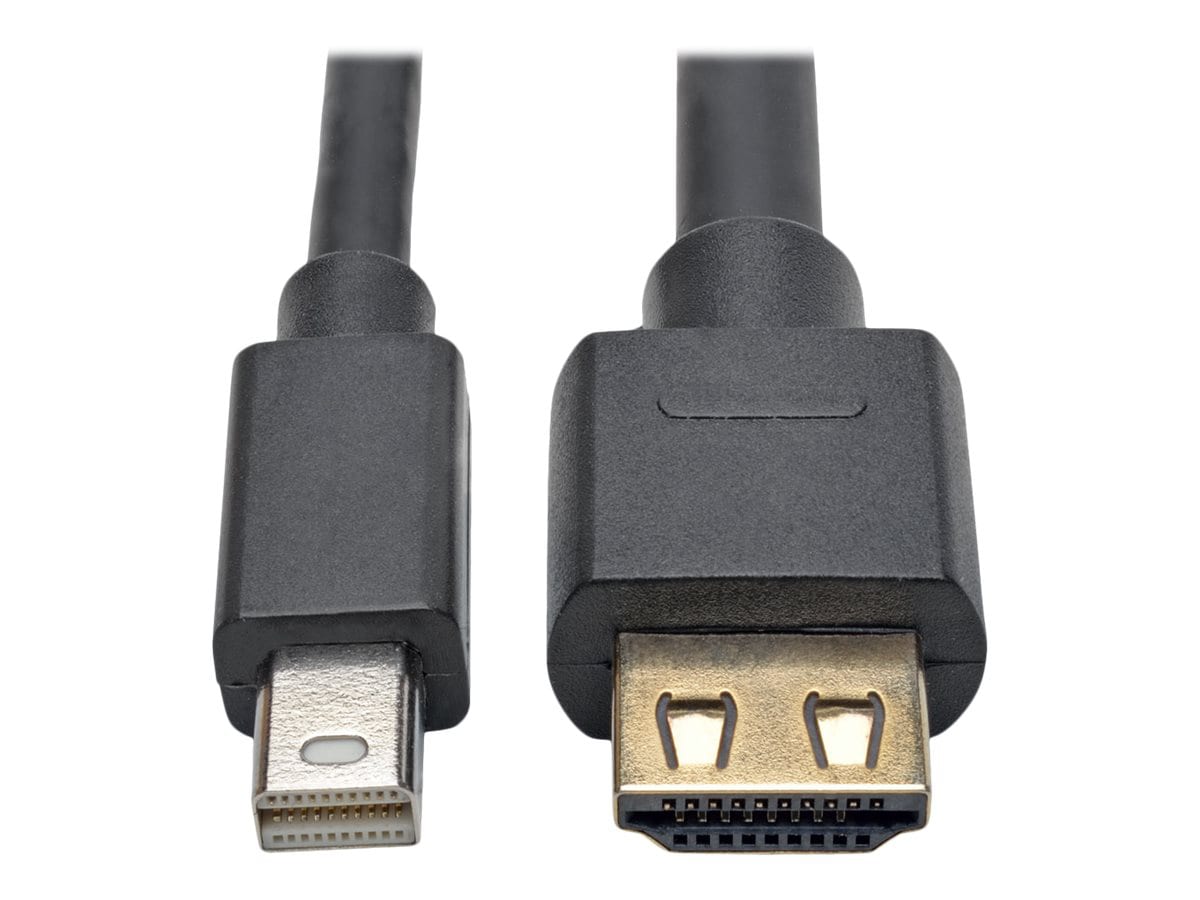 Tripp Lite Mini DisplayPort 1.2a to HDMI Active Adapter Cable with Gripping HDMI Plug, HDMI HDCP 4K 2K @ 60 - P586-010-HD-V2A - Monitor Cables & - CDW.com