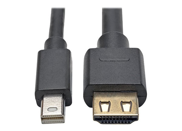 Tripp Lite Mini DisplayPort 1.2a to HDMI Active Adapter Cable with Gripping  HDMI Plug, HDMI 2.0, HDCP 2.2, 4K x 2K @ 60 - P586-010-HD-V2A - Monitor  Cables & Adapters 
