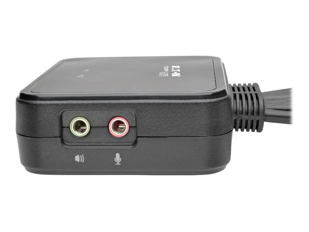 Thumbnail 6 of 10 for Eaton Tripp Lite series 2-Port USB/HD Cable KVM Switch with Audio/Video, Cables and USB Peripheral Sharing - KVM / audio