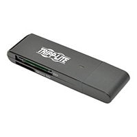 Tripp Lite USB 3.0 SuperSpeed SD / Micro SD Adapter, Memory Card Reader - card reader - USB 3.0