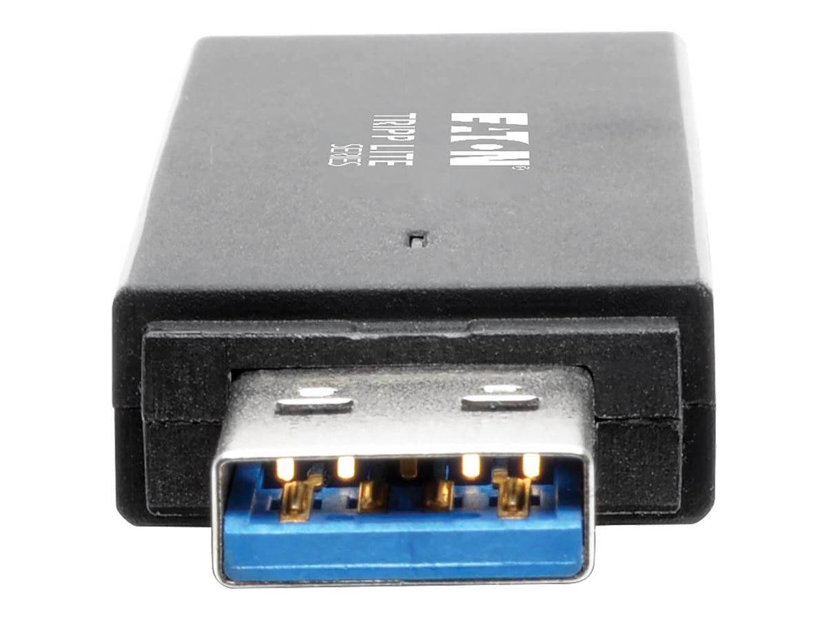 Thumbnail 3 of 4 for Eaton Tripp Lite Series USB 3.0 SuperSpeed SD/Micro SD Memory Card Media Reader