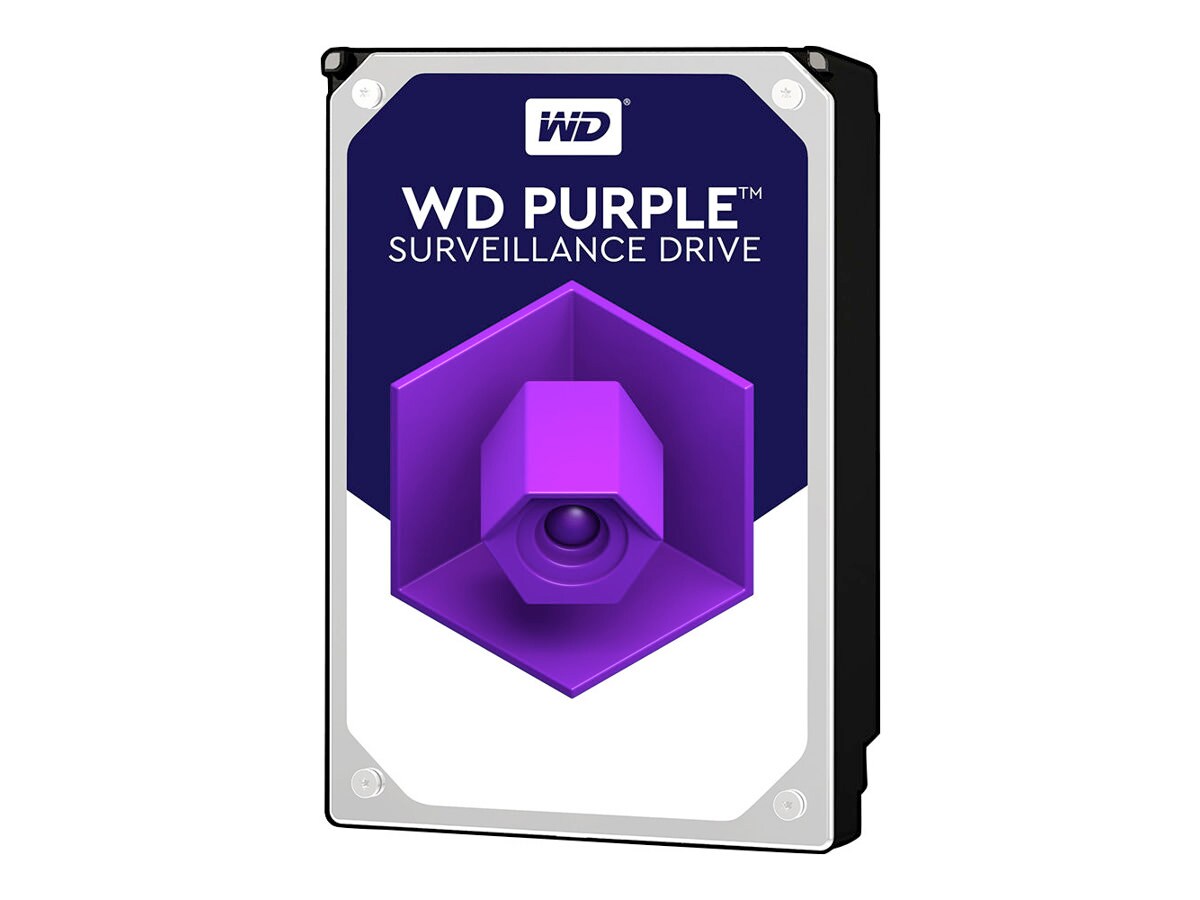 WD Purple Surveillance Hard Drive WD80PURZ - hard drive - 8 TB - SATA 6Gb/s