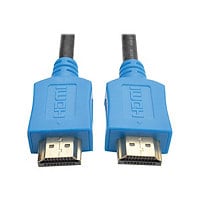 Eaton Tripp Lite Series High-Speed HDMI Cable, Digital Video and Audio, UHD 4K (M/M), Blue, 6 ft. (1.83 m) - HDMI cable
