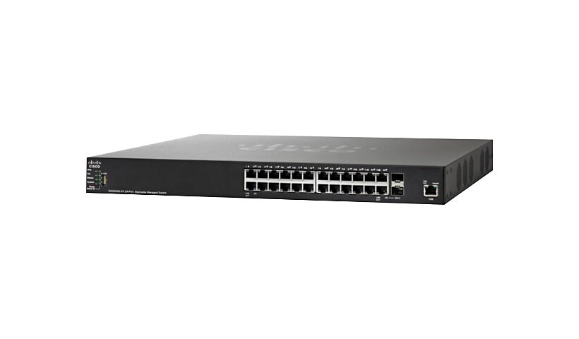 Cisco Small Business SG350X-24P - switch - 24 ports - managed - rack-mounta