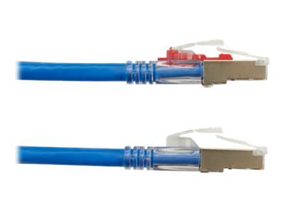 Black Box GigaBase 3 patch cable - 1 ft - blue